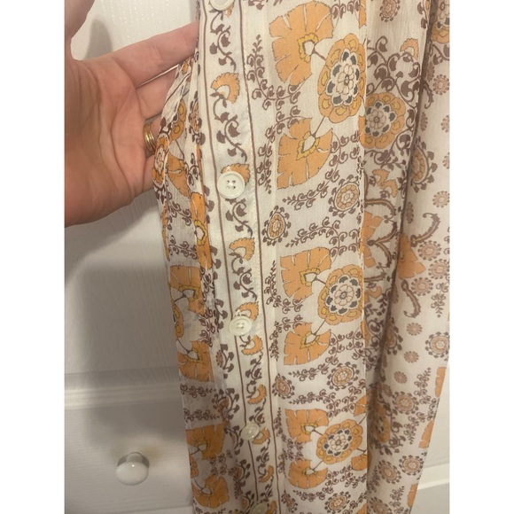 Jolie Marietta Silk Muskmelon Halter Dress NWT Size Small - Picture 6 of 9